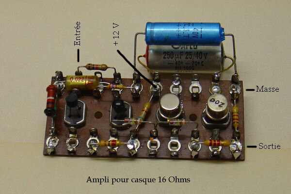 Ampli Casque Technique R Alisations Personnelles Forum Retrotechnique