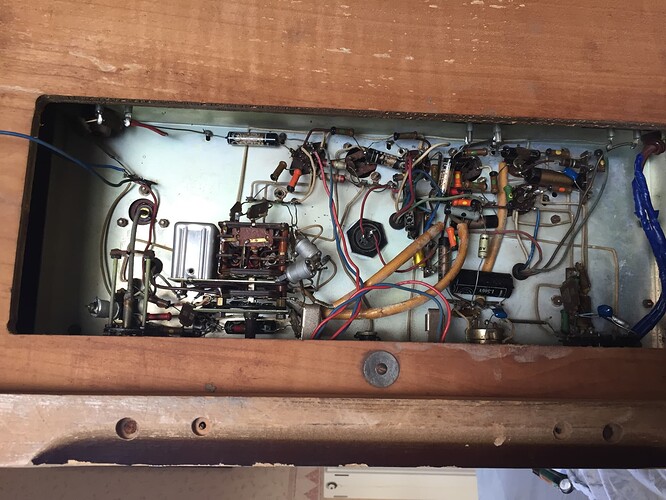 Electronique avec vue du bloc des selfs 1