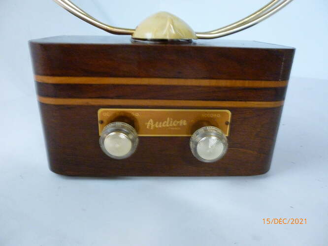Audion Cadre Antenne 1950 (2)