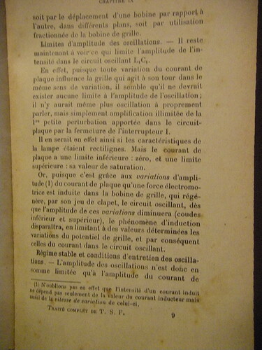 aité complet de T.S.F (page 129) (ma demande sur forum)