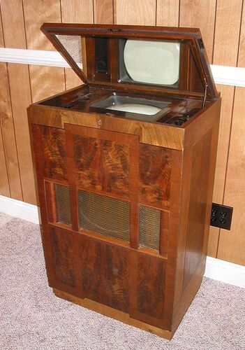 Marconi 702 television, c1938.