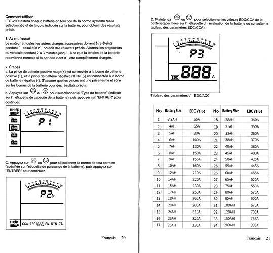 Testeur batterie 03