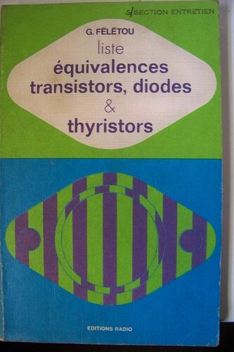 équiv transistor diodes thyristors 1976 Ed radio