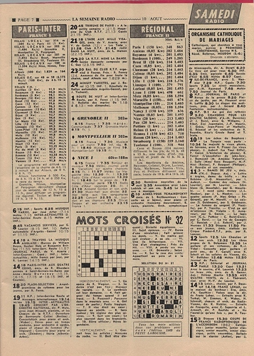semaine radio aout 1963 A 001