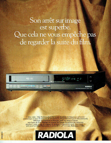 Radiola VHS 1988