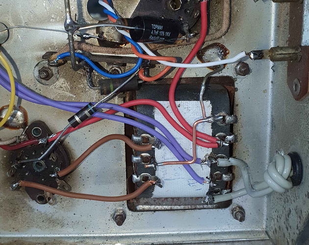 Cablage transfo
