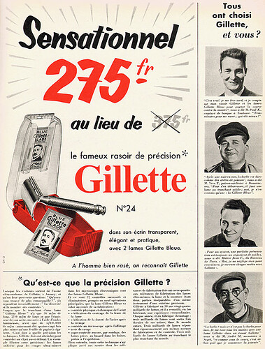 Gilette 1954