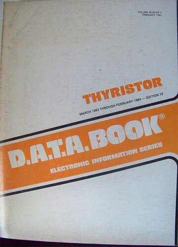 data thyristor vol 28 book 24 1984