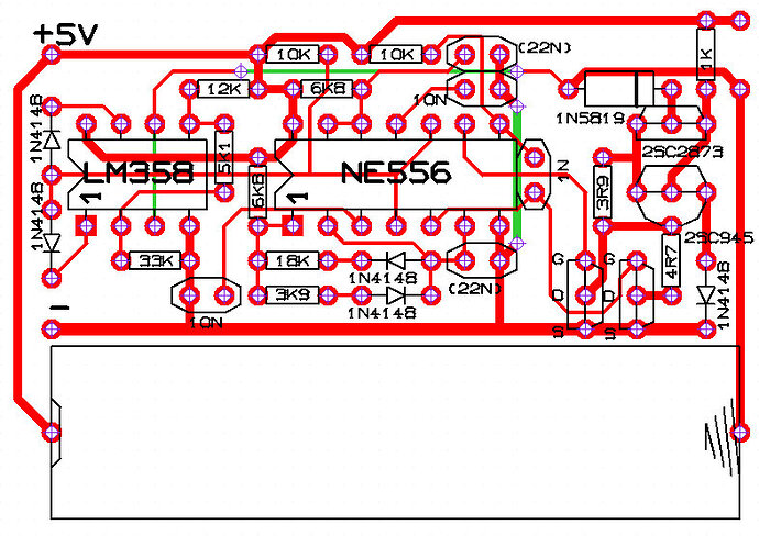 Chargeur piles-556-PCB