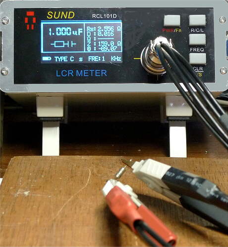 Mesure 1µF35V