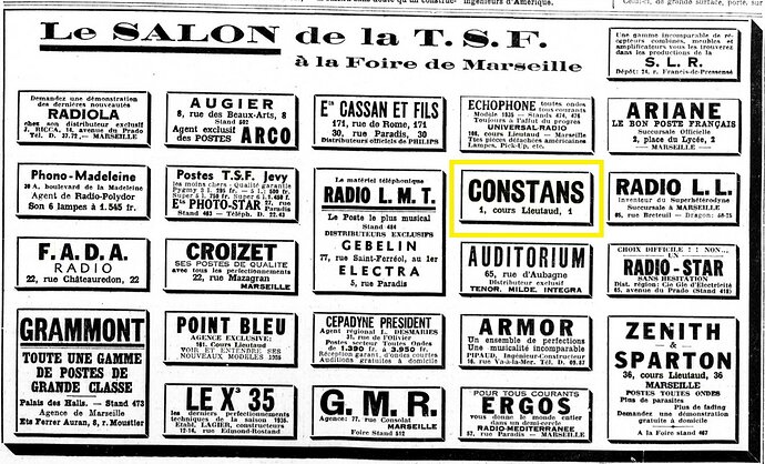 ''Le Petit Marseillais, 27 septembre 1934''