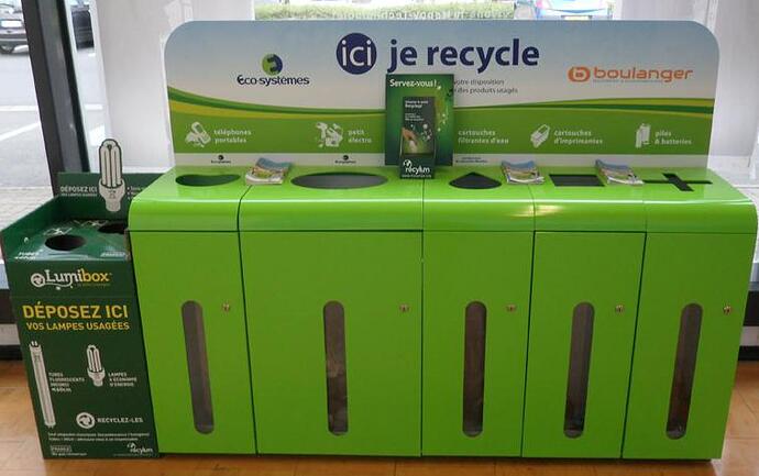 Bacs recyclage