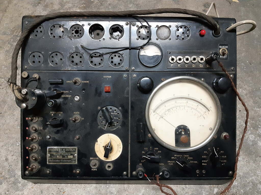 Kit Complet Lampe-mètre Digital - Appareil De Mesure Pour Tubes électroniques (Radioelec)