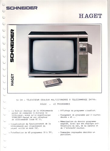 TV schneider Haget 1