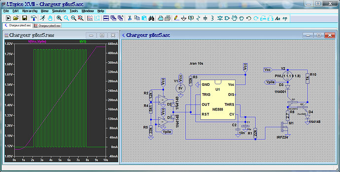 Chargeur piles555