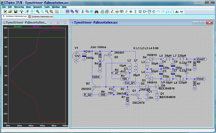 Symétriseur d'alimentation