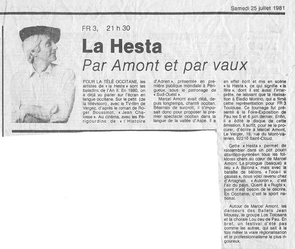 LA HESTA 1981