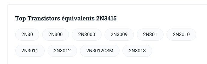 EQUIVALENTS 2N3415