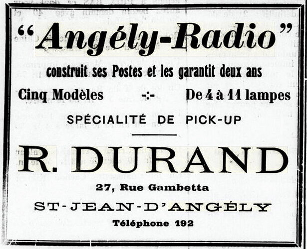 Journal de Saint-Jean-d’Angély (L’Union nationale), 5 juillet 1936