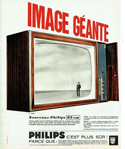 Philips 65cm image geante