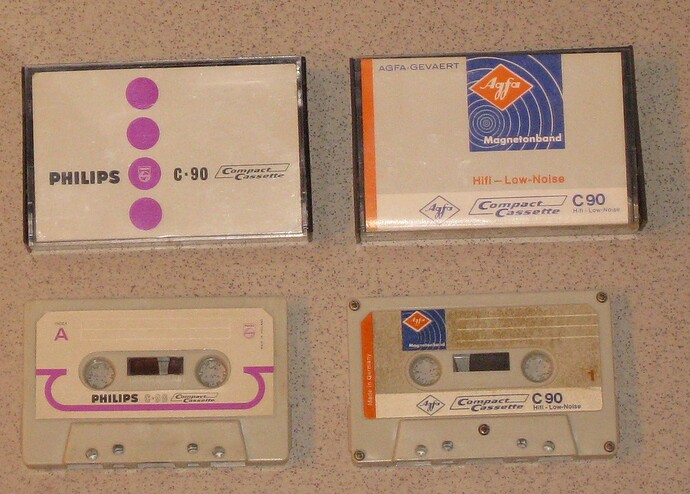 cassettes