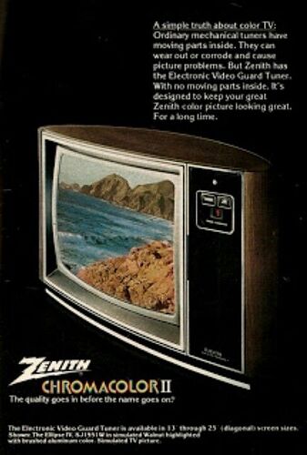 TV Zenith USA 1970