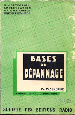Bases du dépannage tome 2 2ème éd  SOROKINE