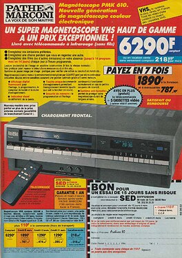 PUB Pathe Marconi VHS 1985