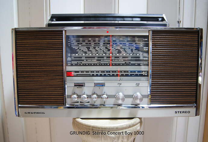 Grundig Stéréo Concert Boy 1000