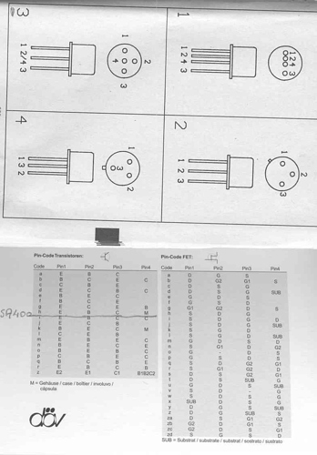 Brochage 2SA400