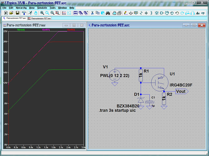 Para-surtension IGBT