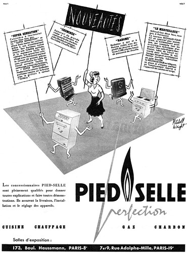 Pied selle 1956