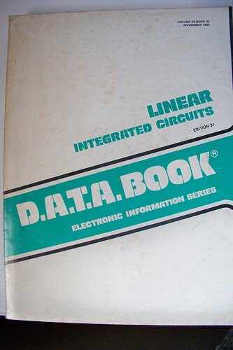 linear C I vol 28 book 34 nov 1983