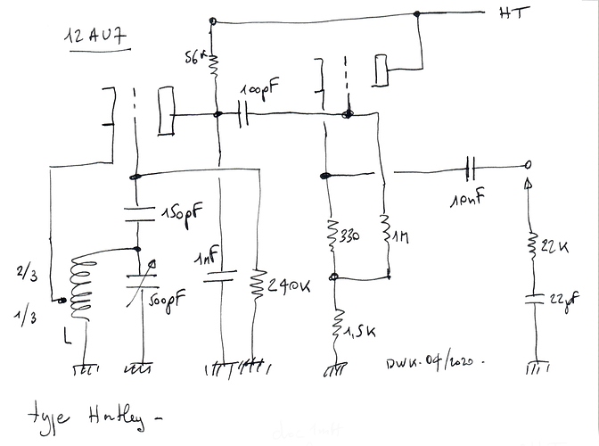 Maquette 1 - Oscillateur Hartley - 1