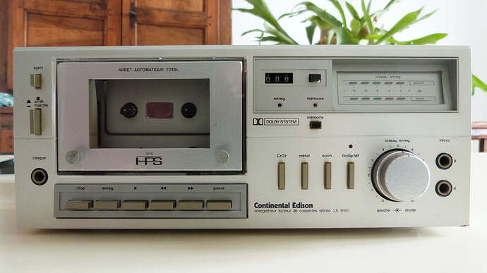 Continental Edison LE 9161 - présentation et questions - Lecteur cassette  audio - Audio vintage/Hi-Fi - Forum Retrotechnique