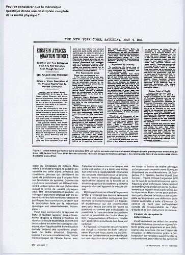 Paradoxe EPR, La recherche, mai 1980 06