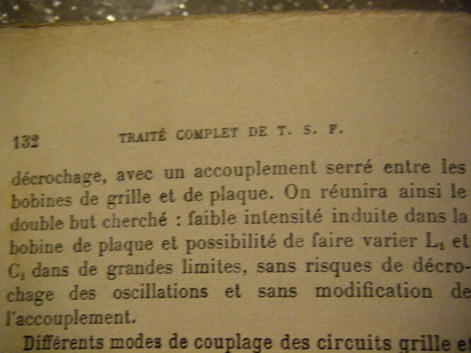 aité complet de T.S.F (page 132) (ma demande sur forum)