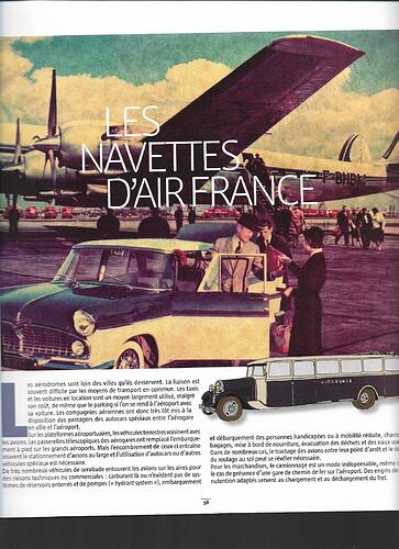 Avion et Simca Vedette