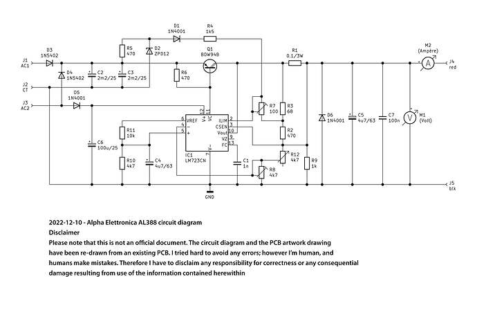 AL388 Circuit Diagram