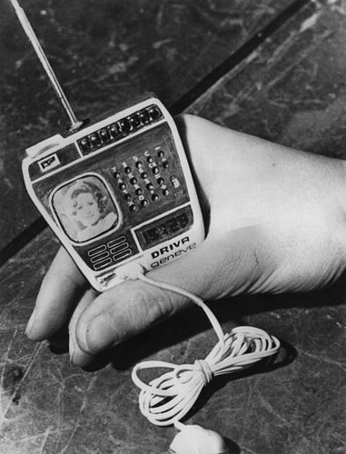 1976 tv radio calculatrice watch suisse