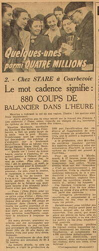 ''L'Humanité'' 2 novembre 1951