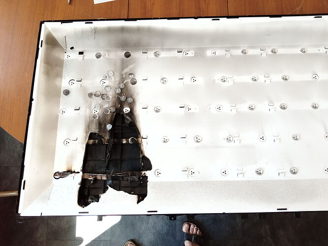 LED cramées