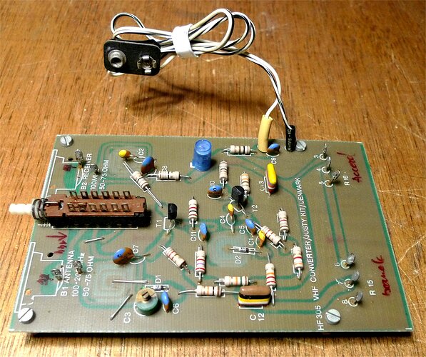 JK HF305 photo dessus