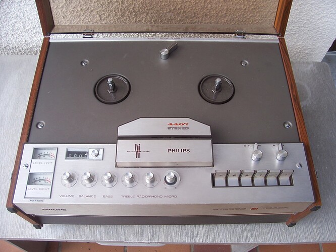 Notice Et Plan D'origine Pour Magnétophone PHILIPS N 4408 - HI-FI STEREO