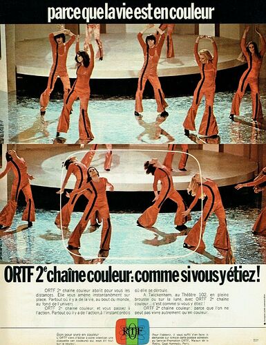 ORTF 2 chaine 1971