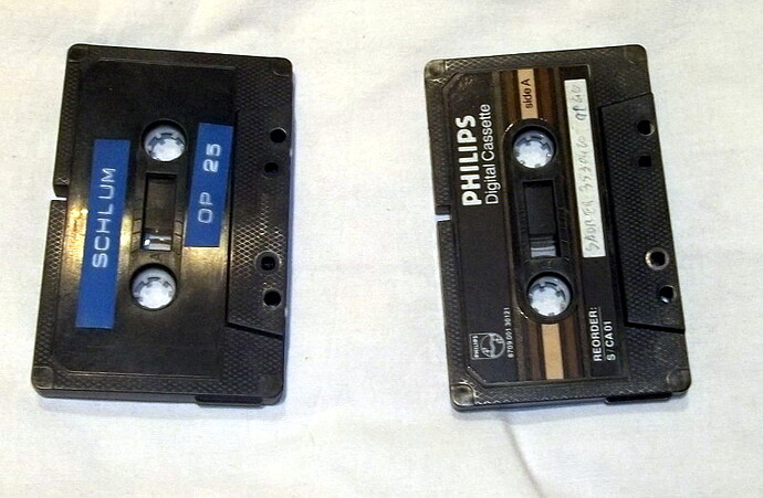 cassettes de programmes