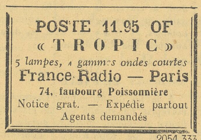 Paris-Dakar hebdomadaire d'informations illustré 3 août 1948