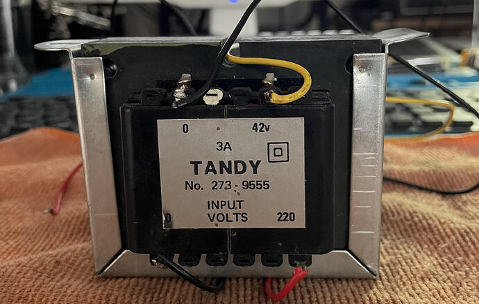 Transfo Tandy