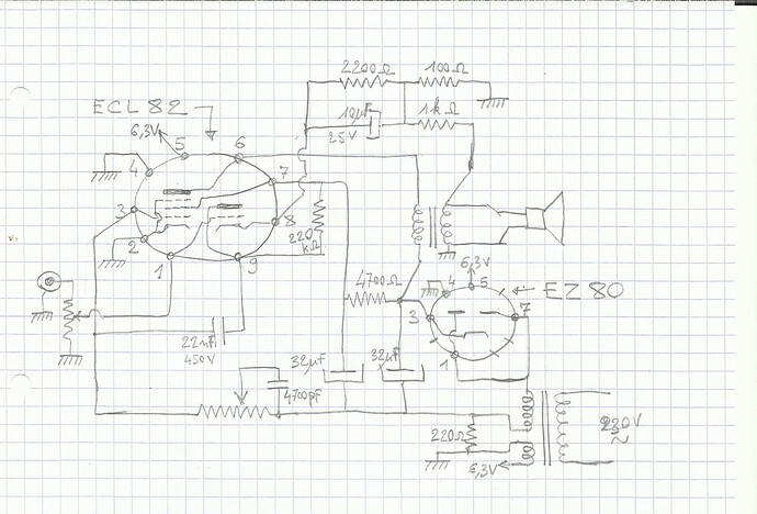 schema ampli electrophone hifivox