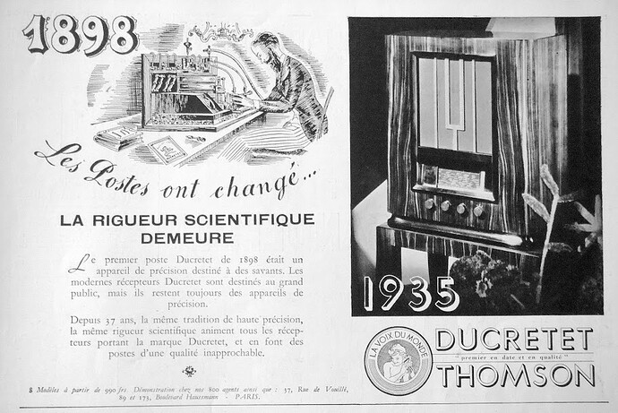 Ducretet thomson 1935.2